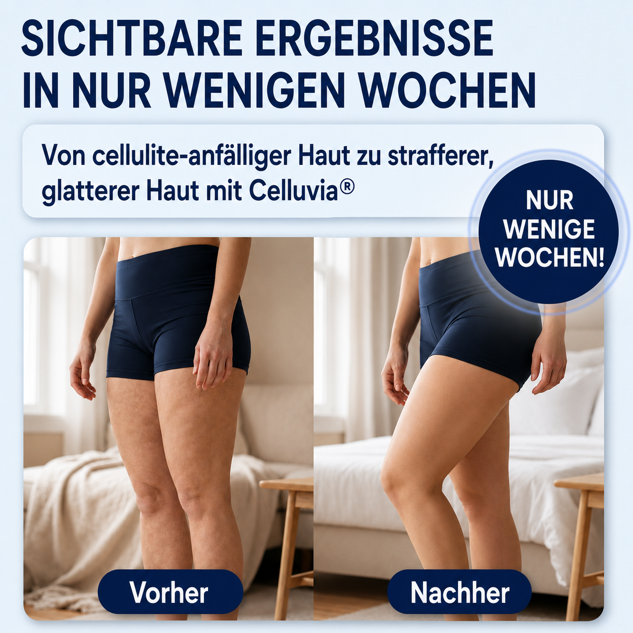 Celluvia™ SculptGlow – Straffere, definiertere Haut über Nacht.