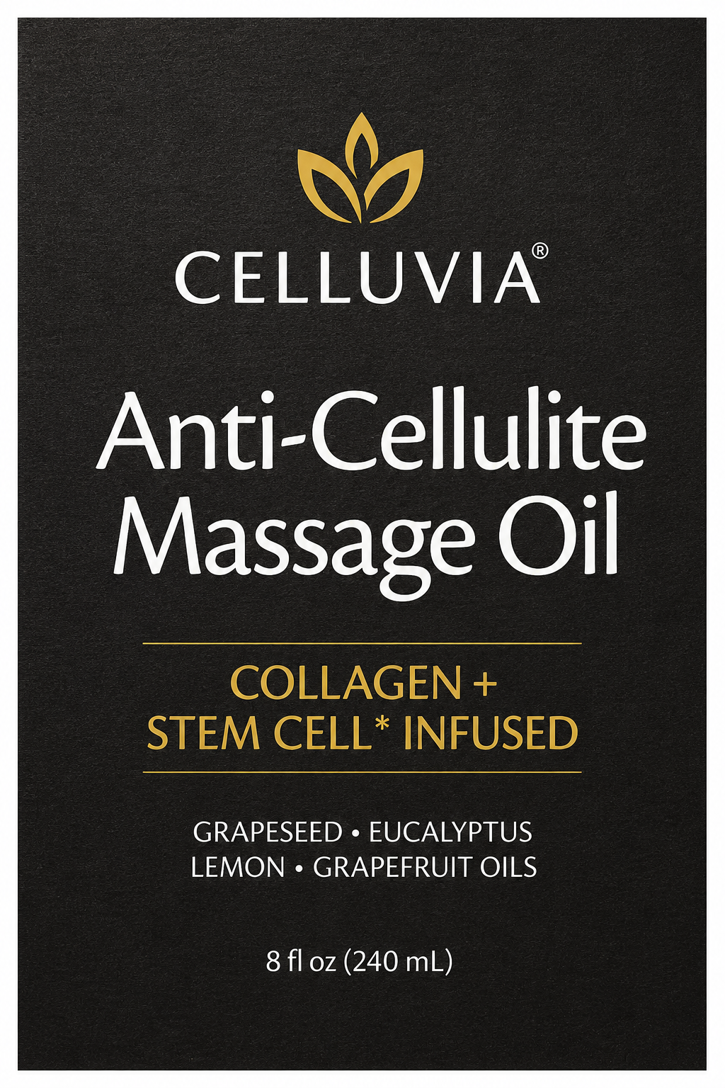 Anti cellulite massage oil